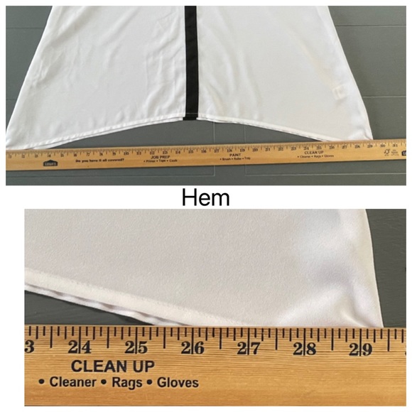 BISOU BISOU Women’s White Cut-out Tank Top XL - Picture 10 of 10